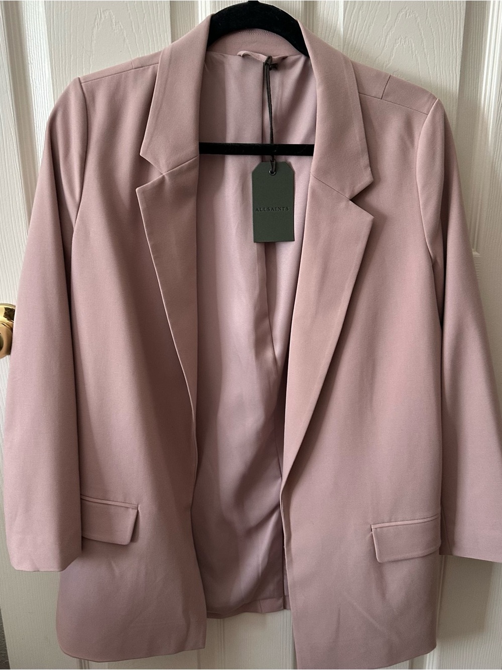 AllSaints Alexia Tri Blazer Dusty Pink
